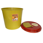 Контейнер для утилизации медицинских отходов 20 л, вторичный пластик, желтый - изображение 5