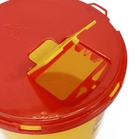 Контейнер для утилизации медицинских отходов 10 л, желтый - изображение 2