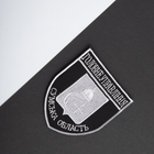 Шеврон на липучке Головне управління Сумська область 8х9,5 см серебро (800029665*002) TM IDEIA - изображение 4