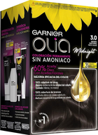 Крем-фарба без окислювача Garnier Olia Permanent Coloring 3.0 Dark Brown 60 мл (3600541234420) - зображення 1