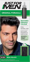 Farba kremowa z utleniaczem do włosów Just For Men Autostop Hair Colour H55 Natural Real Black 35 g (5010934500106) - obraz 1