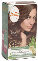 Farba kremowa bez utleniacza Tinte Pelo Nelly S-Amoniaco 7.95 Marron Avellana 60 ml (8411322244461) - obraz 1