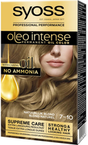 Farba kremowa z utleniaczem do włosów Syoss Oleo Intense Permanent Hair Color 12-0 Extreme Lightening 70 ml (8410436329118) - obraz 1