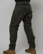 Тактичні штурмові штани UATAC Gen 5.2 XL Олива з наколінниками - зображення 2