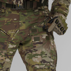 Тактичні штурмові штани UATAC Gen 5.4 L Multicam з наколінниками - зображення 4