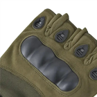 Перчатки тактические беспалые Eagle Tactical ET-01 L Olive Green (3_00345) - изображение 5