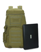 Рюкзак тактичний Eagle M15 50L Olive Green (3_03551) - зображення 6