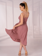 Sukienka letnia damska midi Merribel Molinen S Różowa (5907621620721) - obraz 5