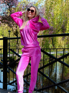 Спортивний костюм жіночий Merribel Dollien M Фуксія (5907621631598) - зображення 5