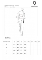 Sukienka trapezowa damska Merribel Bianca L Szara (5907621627461) - obraz 5