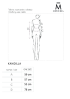 Кардиган жіночий Merribel Kandilla One size Рожевий (5907621629151) - зображення 5