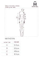 Пуловер жіночий Merribel Natherin One size Сірий (5907621627928) - зображення 7