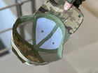 Кепка тактическая с липучкой под шеврон Tactic бейсболка универсальная, кепка с лого Каратель мультикам (TY-4832) - изображение 7