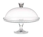 Блюдо круглое Pasabahce Patisserie с крышкой d32 см стекло (95200)