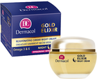 Крем для обличчя Dermacol Gold Elixir Rejuvenating Caviar Night Cream 50 мл (8595003929127)