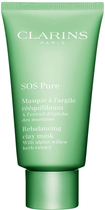 Glinkowa maska do twarzy Clarins Sos Pure Rebalancing Clay Mask 15 ml (3380810237733)