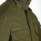 Куртка тактична Brotherhood M65 хакі олива демісезонна з пропиткою 56-58 - зображення 5