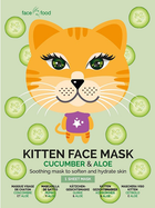 Maseczka do twarzy na tkaninie Montagne Jeunesse Kitten Face Mask 20 ml (83800047857) - obraz 1