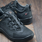 Тактические черные демисезонные кроссовки размер 34 - изображение 6