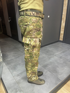 Штани зимові тактичні софтшелл флісові Accord, розмір L, Мультикам, утеплені штани для військових - зображення 2