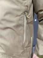 Куртка зимняя мужская тактическая Wolftrap Softshell Койот 2XL - зображення 9
