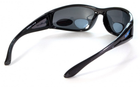 Бифокальные поляризационные очки BluWater Bifocal-3 (+2.5) Polarized (gray) серые - изображение 4