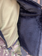 Куртка тактична зимова Softshell, Special, Мультикам, розмір L, на підкладці зі штучного хутра - зображення 7