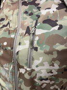 Куртка тактическая зимняя Softshell Single Sword Мультикам 3XL - изображение 9