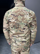 Куртка тактична зимова Softshell, Single Sword, Мультикам, S, тепла зимова куртка для військових софтшелл - зображення 5