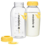 Zestawy butelki Medela Milk Bottle Set 2 Uts Biały 2 × 250 ml (7612367022095) - obraz 1