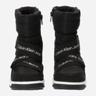 Чоботи зимові дитячі Calvin Klein Jeans V3X5-80755-1485999 38 Чорні (8052578374016) - зображення 4
