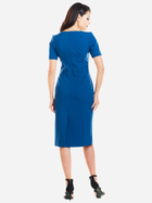 Sukienka ołówkowa damska z rozcięciem Awama A252 106684 L Niebieska (5902360534667) - obraz 2