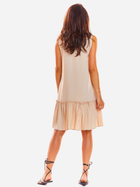Sukienka na ramiączkach damska luźna Awama A285 106753 L/XL Beżowa (5902360538498) - obraz 2