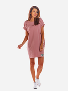 Sukienka T-shirt damska Infinite You M210 113445 One Size Różowa (5902360542860) - obraz 4