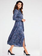 Плаття Awama A467 1220669 XL Navy Blue/Pattern (5902360561687) - зображення 3