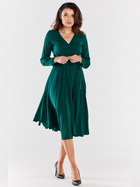 Плаття жіноче Awama A471 1220682 L Темно-зелене (5902360564732) - зображення 4