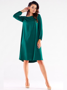 Плаття жіноче Awama A524 1220729 S Темно-зелене (5902360571853) - зображення 4