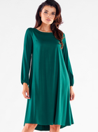 Плаття жіноче Awama A524 1220729 M Темно-зелене (5902360571860) - зображення 1