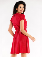 Sukienka trapezowa damska Awama A558 1259728 XL Czerwona (5902360575516) - obraz 3