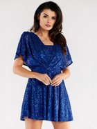 Плаття жіноче Awama A488 1259764 M Синє (5902360575806) - зображення 4