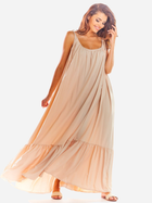 Sukienka letnia Awama A307 106830 One Size Beżowy (5902360541412) - obraz 4