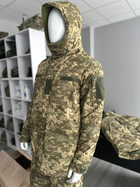 Тактическая зимняя армейская куртка, бушлат пиксель ММ-14 56/5 - изображение 12
