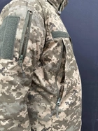 Тактическая зимняя армейская куртка, бушлат пиксель ММ-14 52/4 - изображение 3