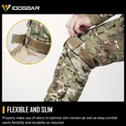 Тактичні демісезонні військові штани IDOGEAR G3 Multicam з наколінниками 2XL Мультикам IDG207899077-3 - зображення 7