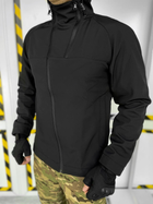 Куртка тактическая softshell Черный XL - изображение 3