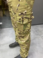 Військова форма (убакс + штани), котон (бавовна), Мультикам, розмір L, форма ЗСУ, тактичний одяг - зображення 8