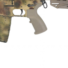 Рукоятка пистолетная прорезиненная для AR15 DLG TACTICAL (DLG-123), цвет Олива, с отсеком, "бобровый хвост" - изображение 6