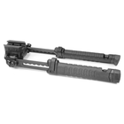 Сошки FAB Defense SPIKE (180-290 мм) Picatinny. К: чорний. fx-spikeb, база кріплення Picatinny - зображення 7