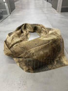 Арафатка военная тактическая, камуфляж, мужской головной платок, шарф летний в сетку прямоугольный - изображение 3