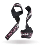 Лямки для тяги спортивные тренировочные кистевые ремни MadMax Camo Power Wrist Straps Camo/Pink (SK-NMFA-275-PNK-US)